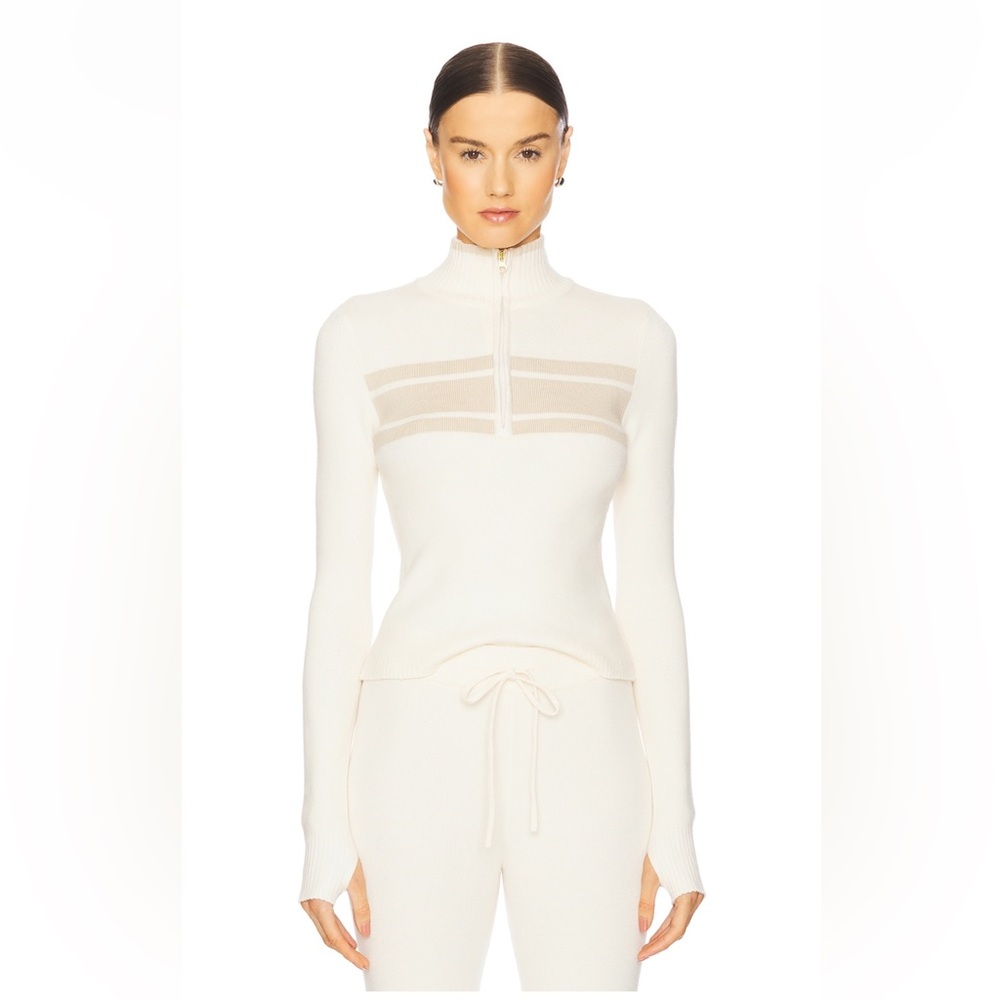 Wellbeing + Beingwell chalet half zip pullover